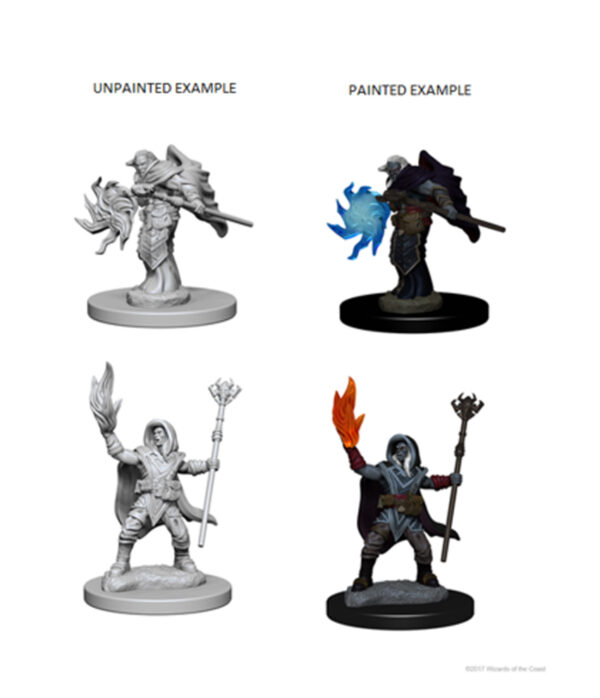 D&D Nolzur's Marvelous Miniatures: Male Elf Wizard (2 figurki)