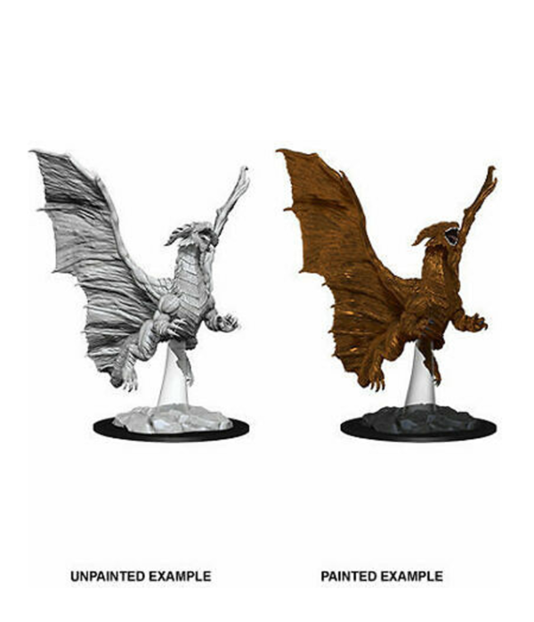 D&D Nolzur's Marvelous Miniatures: Young Copper Dragon (1 wielka figurka)