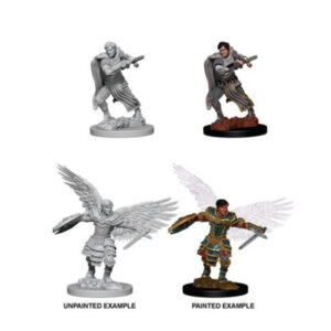 D&D Nolzur's Marvelous Miniatures: Male Aasimar Fighter (2 figurki)