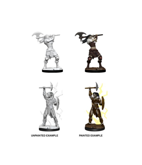 D&D Nolzur's Marvelous Miniatures: Female Goliath Barbarian (2 figurki)