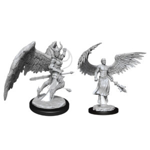 D&D Nolzur's Marvelous Miniatures W13: Deva & Erinyes (2 figurki)