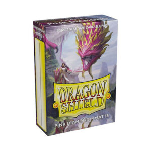 Koszulki "Dragon Shield" Japanese (SMALL) Matte Pink Diamond - 60szt.