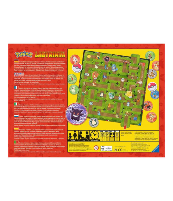 Pokémon Labyrinth (gra planszowa) - obrazek 2