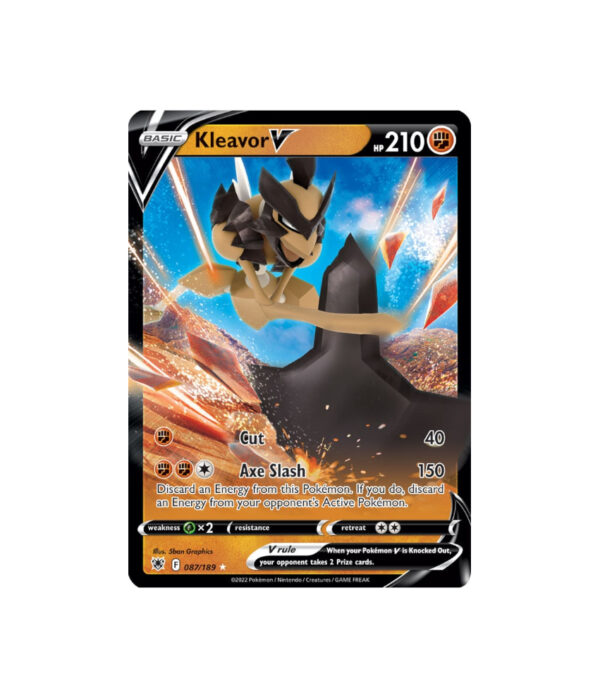 Pokémon TCG: "Kleavor V" Ultra Rare