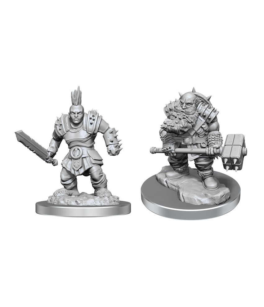 D&D Nolzur's Marvelous Miniatures W18: Duergar Fighters (2 figurki)