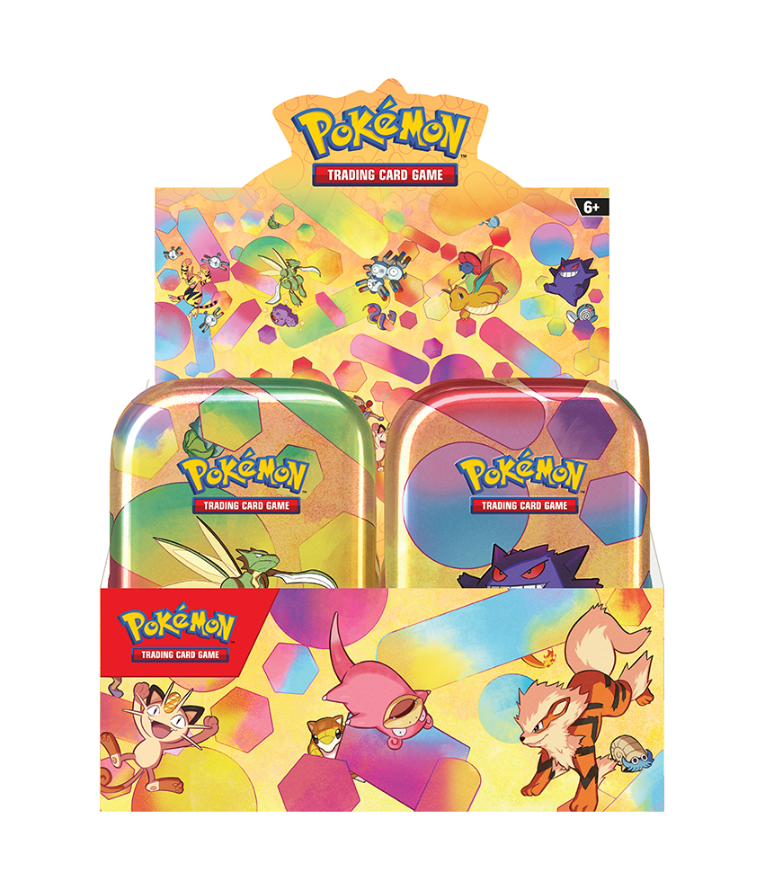 Pokémon TCG: 151 - Mini Tin - Zestaw (10 wzorów)