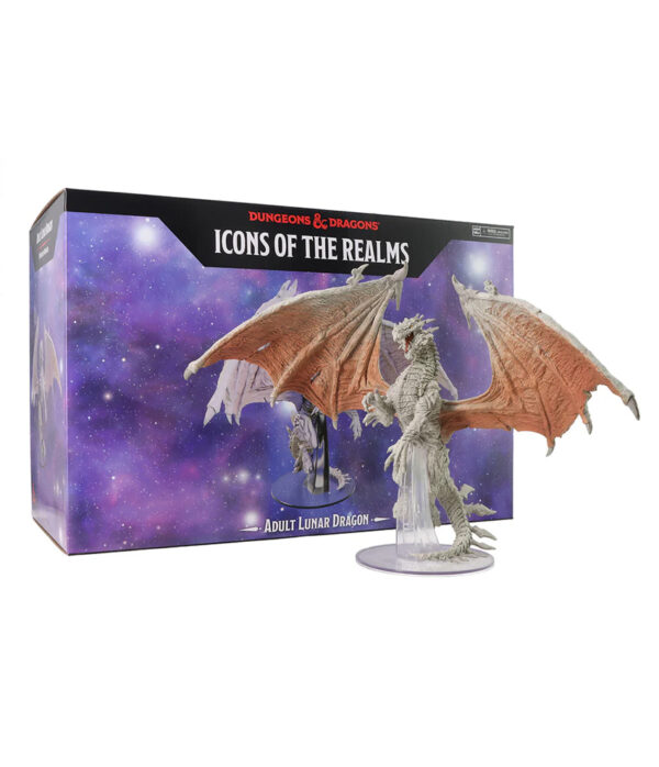 D&D Icons of the Realms: Adult Lunar Dragon - Premium Figure