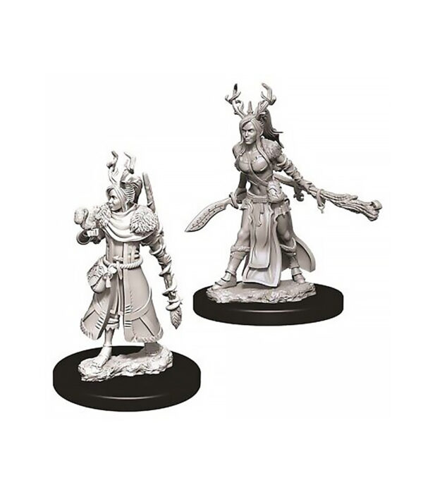 D&D Nolzur's Marvelous Miniatures W9: Female Human Druid (2 figurki)