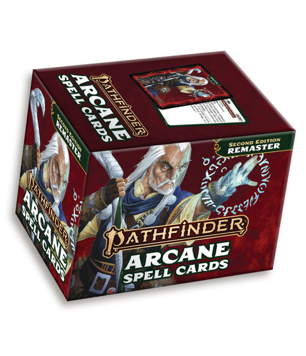 Pathfinder 2nd Edition: Spell Cards - Arcane (Remastered)