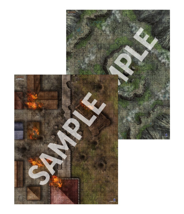 Pathfinder Flip-Mat: Haunted Battlefield - obrazek 2