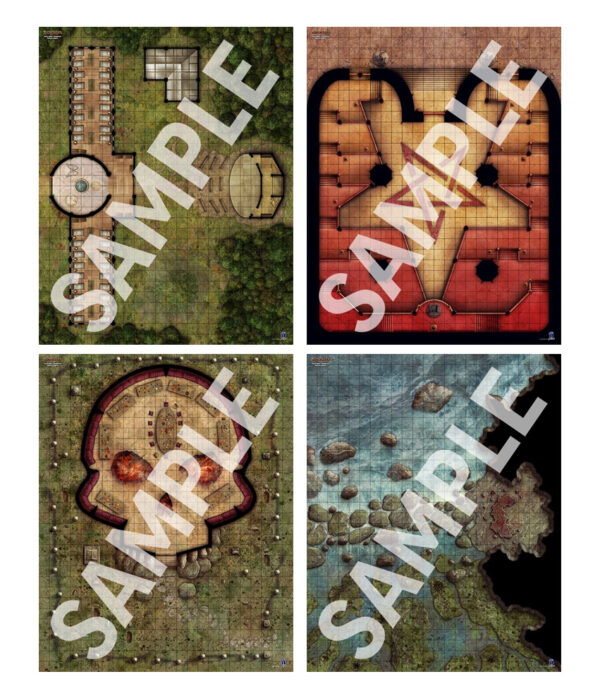 Pathfinder Flip-Mat: Temples Multi-Pack - obrazek 2