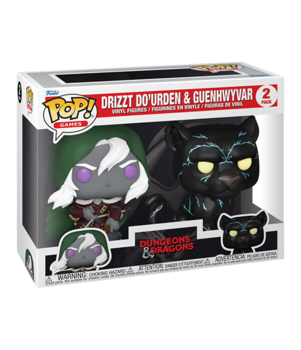 Funko POP! Dungeons & Dragons: Drizzt Do'Urden & Guenhwyvar