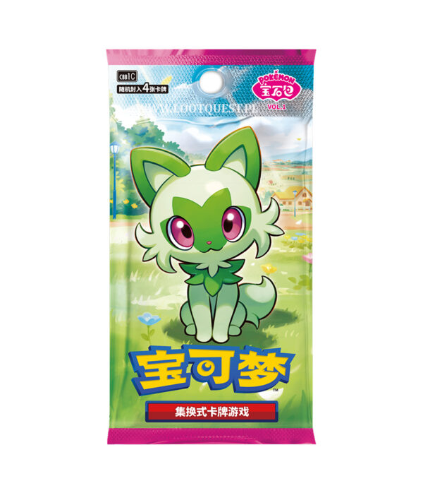 Pokémon TCG - CHINA: "Gem Pack Vol. 1" Booster Box - obrazek 2
