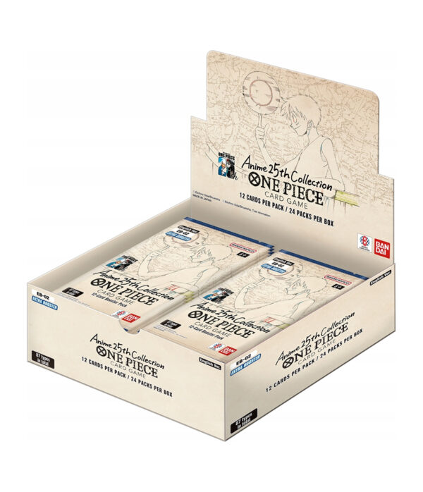 One Piece Card Game: Anime 25th Collection [EB-02] - Extra Booster Box