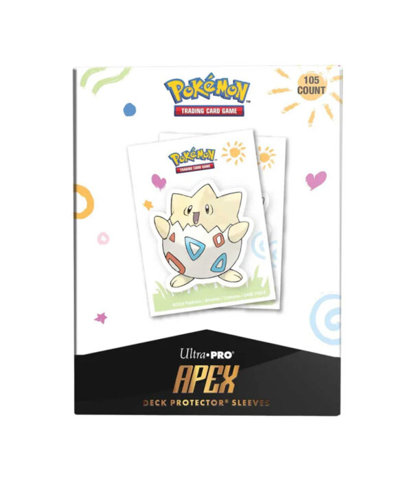 Pokémon TCG: Koszulki na Karty Ultra PRO APEX (105szt.) - Togepi