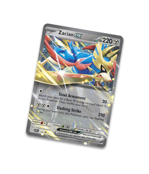 Pokémon TCG: Slashing Legends Tin - Zacian ex - obrazek 2