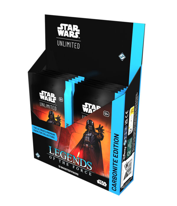 Star Wars Unlimited - Legends of the Force - Carbonite Booster Box (PREORDER)