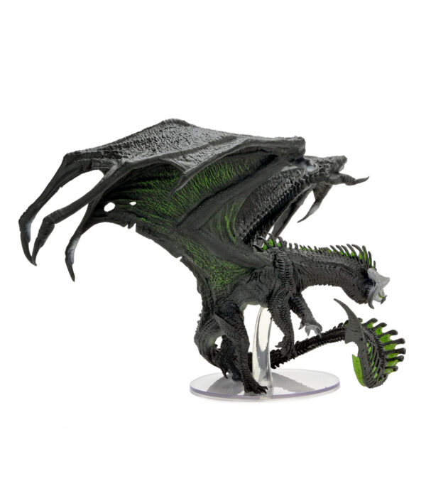 D&D Icons of the Realms: Adult Black Dragon Corruptor - Premium Figure - obrazek 2