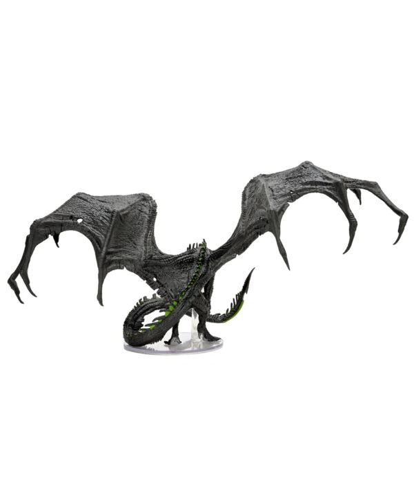 D&D Icons of the Realms: Adult Black Dragon Corruptor - Premium Figure - obrazek 3