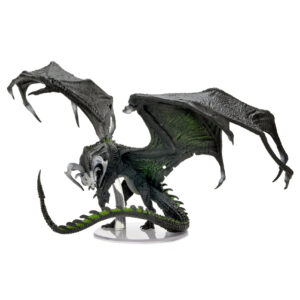 D&D Icons of the Realms: Adult Black Dragon Corruptor - Premium Figure