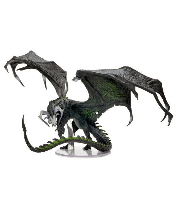 D&D Icons of the Realms: Adult Black Dragon Corruptor - Premium Figure