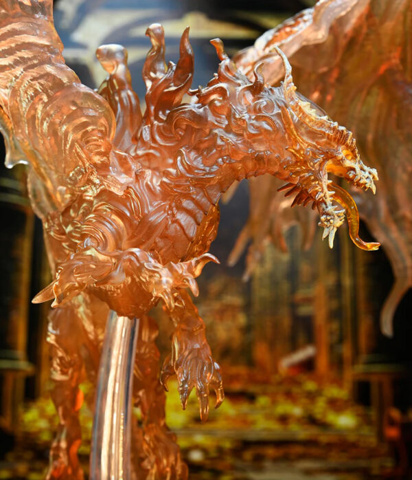 D&D Icons of the Realms: Red Ghost Dragon - Premium Figure - obrazek 3