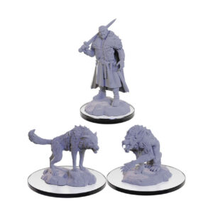 D&D Nolzur's Marvelous Miniatures W22: Loup Garou (3 figurki)