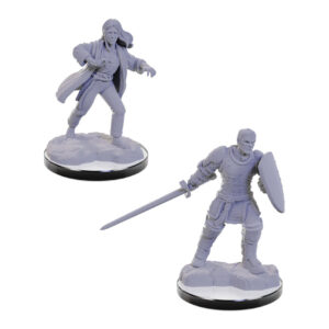 D&D Nolzur's Marvelous Miniatures W22: Reborn Paladin & Warlock (2 figurki)