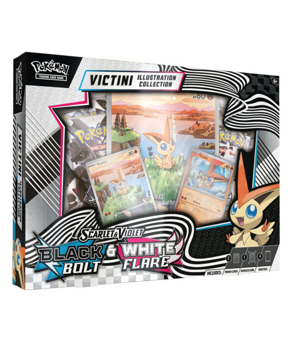 Pokémon TCG: Black Bolt & White Flare - Illustration Collection - Victini (PREORDER)