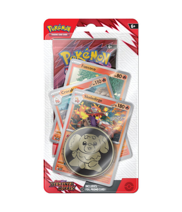 Pokémon TCG: Destined Rivals - Premium Checklane Blister - Skeledirge