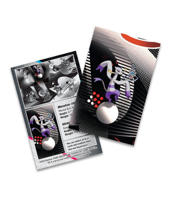Pokémon TCG: Black Bolt & White Flare - Unova Mini Tin - Zestaw (8 wzorów) (PREORDER) - obrazek 10