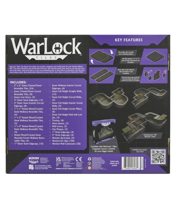 WarLock Tiles: City Sewers - Core Set - obrazek 2