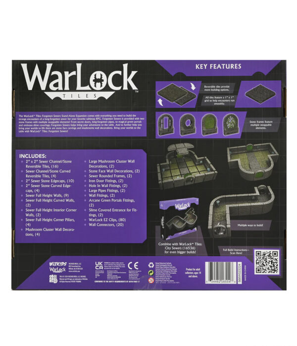 WarLock Tiles: Forgotten Sewers - Stand-Alone Expansion - obrazek 2