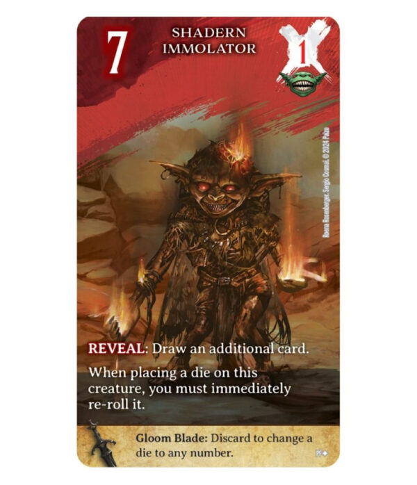 Pathfinder Dice Conquest + Shadern Immolator Promo Card - obrazek 6