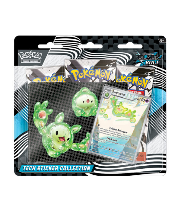 Pokémon TCG: Black Bolt - Tech Sticker Collection - Reuniclus