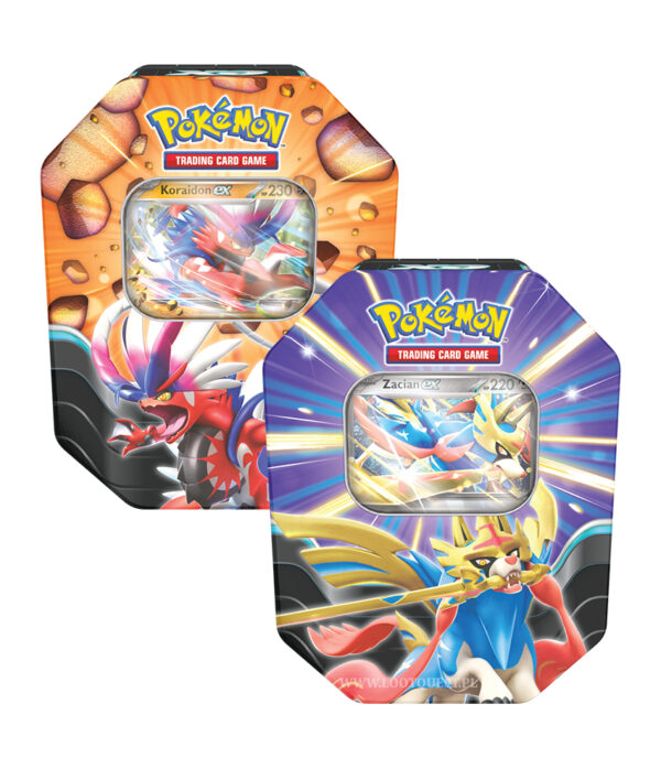Pokémon TCG: Slashing Legends Tin - Zestaw (2 wzory)