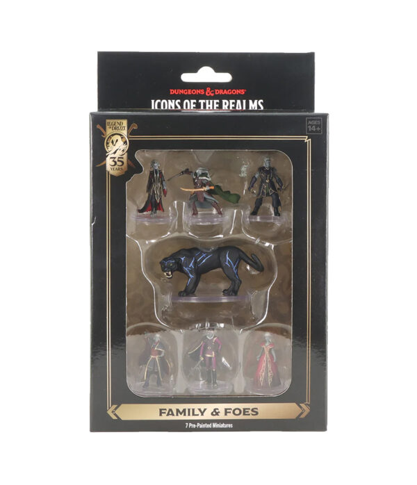 D&D Icons of the Realms: The Legend of Drizzt 35th Anniversary - Family & Foes