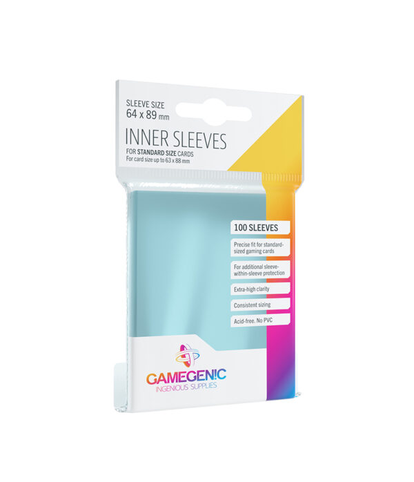 Gamegenic: Inner Sleeves (64x89 mm) - 100szt.