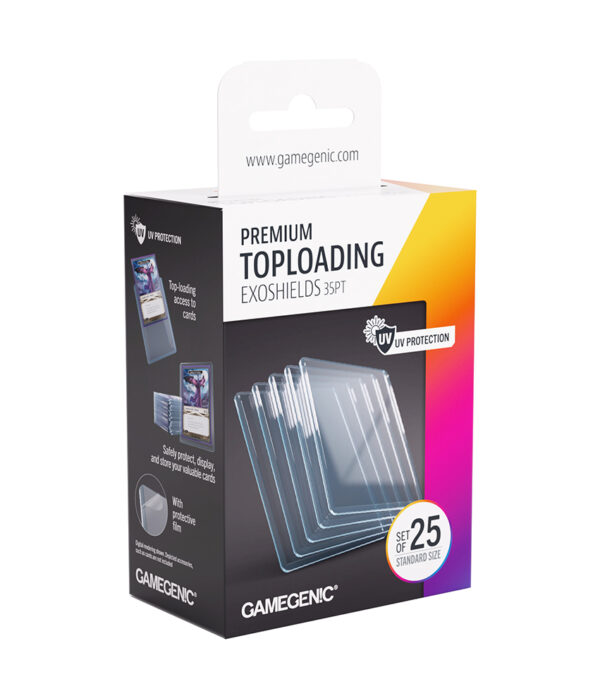 Gamegenic: Premium Toploading Exoshields - 25szt. (toploadery)