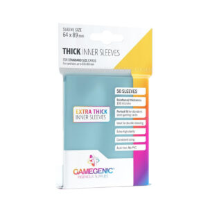 Gamegenic: Thick Inner Sleeves (64x89 mm) - 50szt.