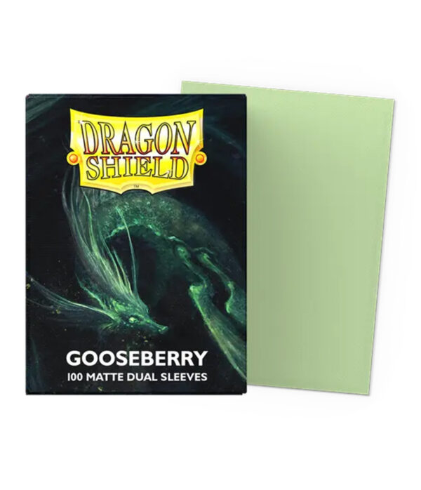 Koszulki "Dragon Shield" Dual Matte: Gooseberry - 100szt.