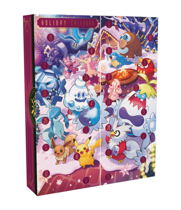 Pokémon TCG: Holiday Calendar 2025 (kalendarz adwentowy) - obrazek 2