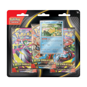 Pokémon TCG: Mega Evolution - 3PK Blister - Psyduck (PREORDER)