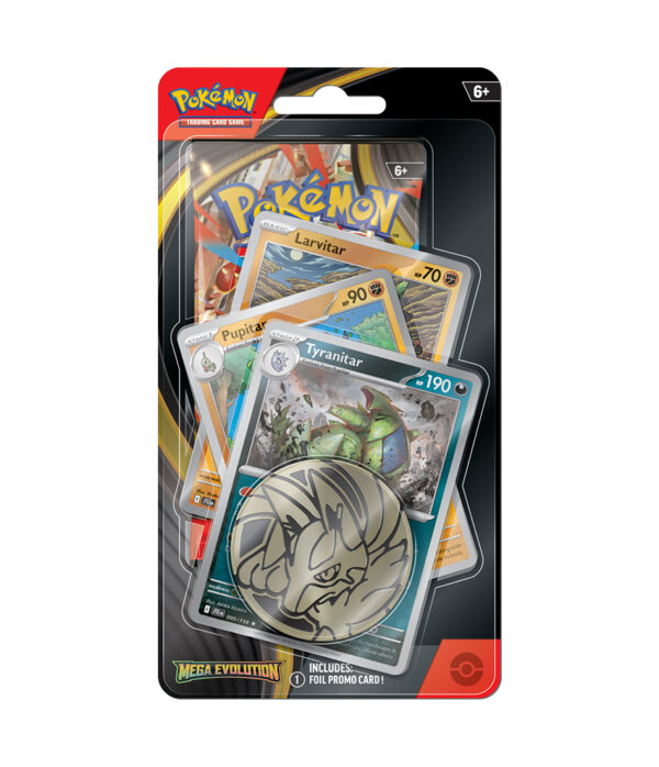 Pokémon TCG: Mega Evolution - Premium Checklane Blister - Tyranitar (PREORDER)