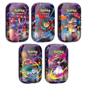 Pokémon TCG: Mega Heroes Mini Tin - Zestaw (5 wzorów) (PREORDER)