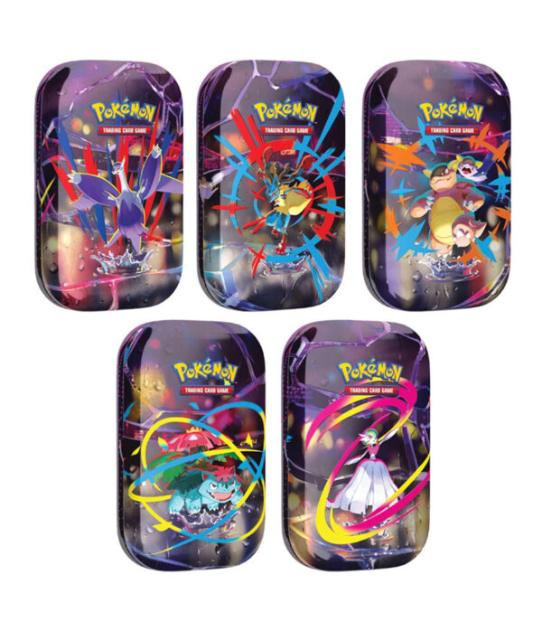 Pokémon TCG: Mega Heroes Mini Tin - Zestaw (5 wzorów) (PREORDER)