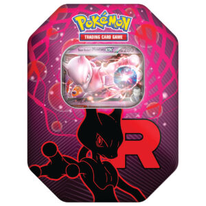 Pokémon TCG: Team Rocket Tin - Mewtwo ex (PREORDER)