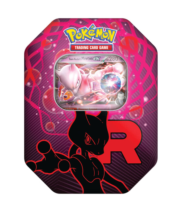Pokémon TCG: Team Rocket Tin - Mewtwo ex