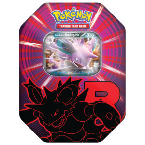 Pokémon TCG: Team Rocket Tin - Nidoking ex (PREORDER)
