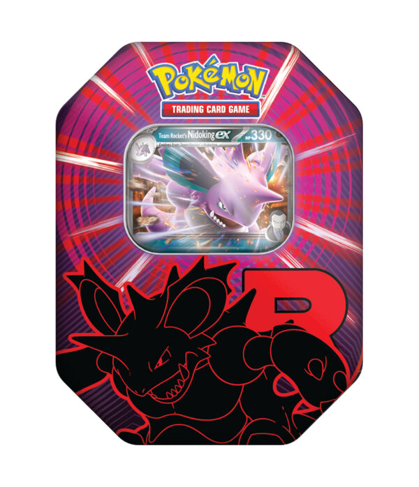 Pokémon TCG: Team Rocket Tin - Nidoking ex